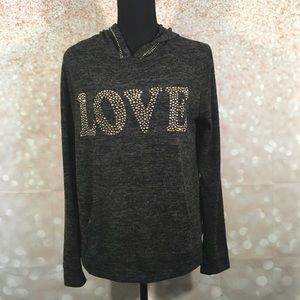 SJS Studded Love Hoodie